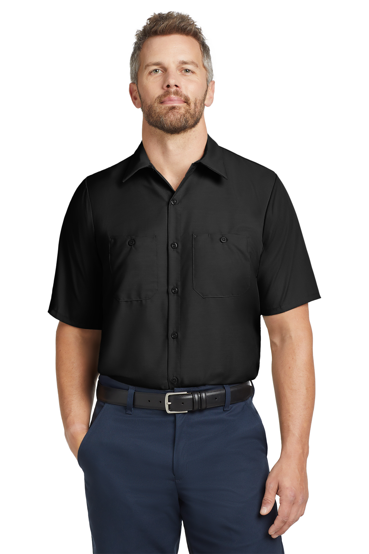 Short Sleeve Industrial Work Shirt